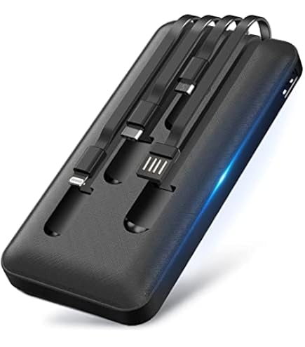 大容量モバイルバッテリー　ジィジ Amazon | モバイルバッテリー 大容量 【20000mAh & 4ケーブル